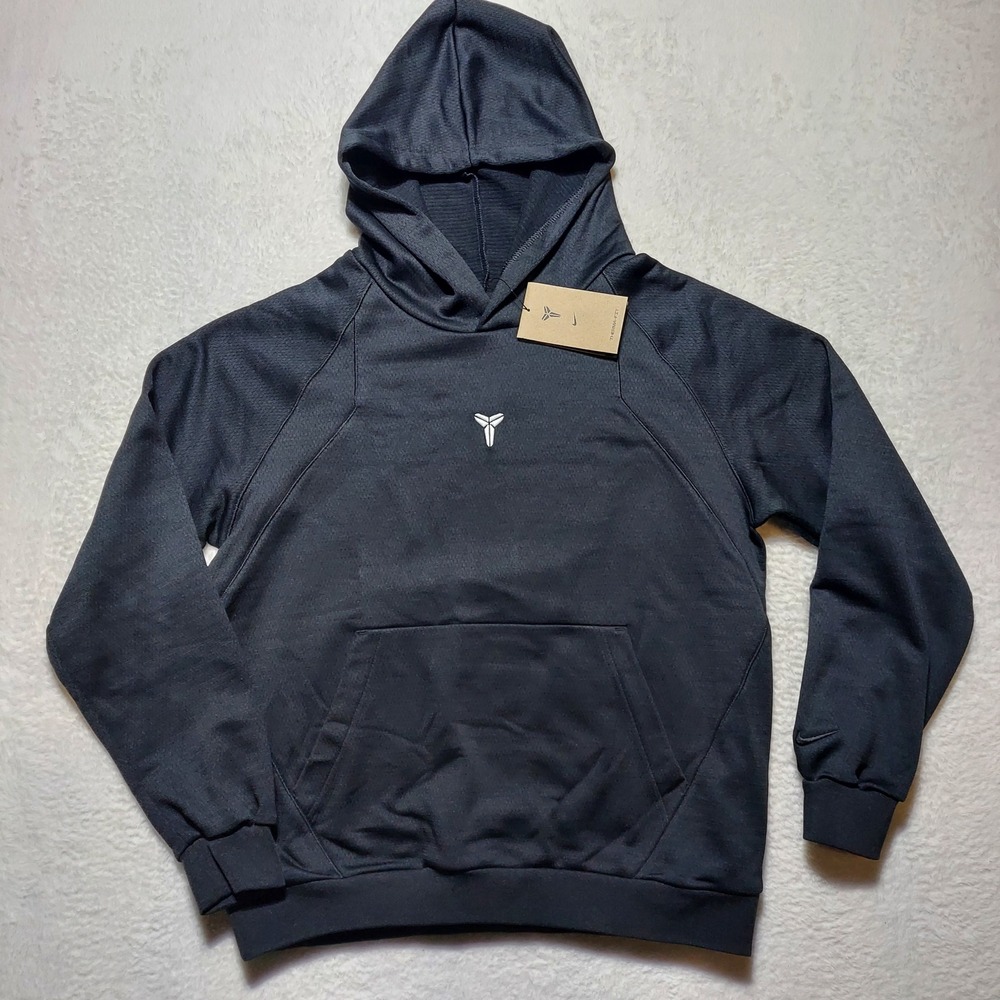 Nike Kobe Bryant Hoodie Kids XL Black New Therma-FIT Mamba HJ1028-010